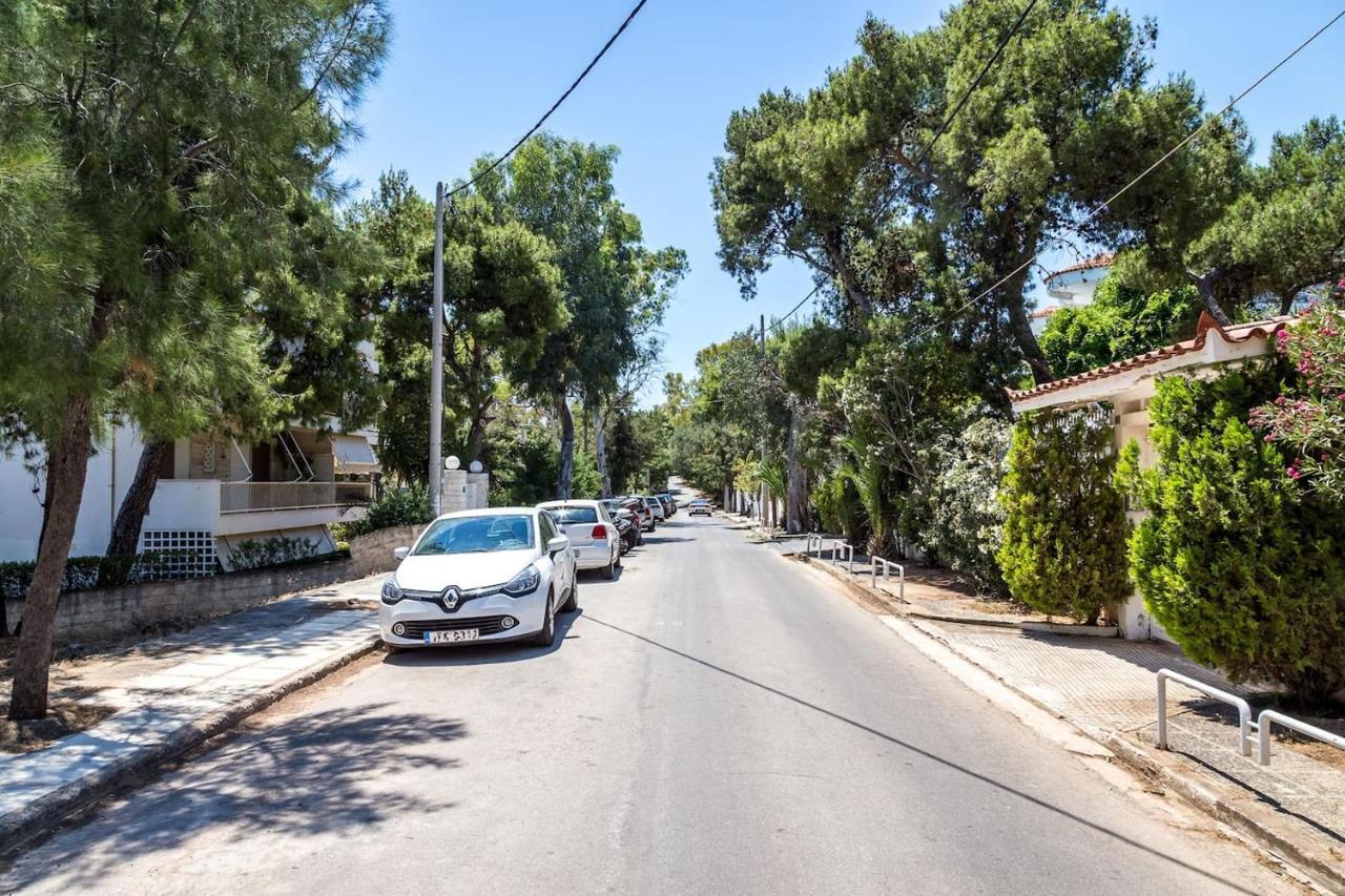 אתונה Elegant Apartment W Great Balcony In Vouliagmeni מראה חיצוני תמונה